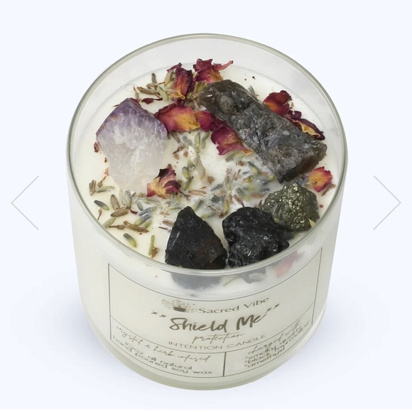 Sacred Vibe “Shield Me” Protection Candle - Picture 2 of 2